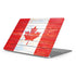 Canada Flag Light Wood Apple MacBook Pro 16-inch Skin